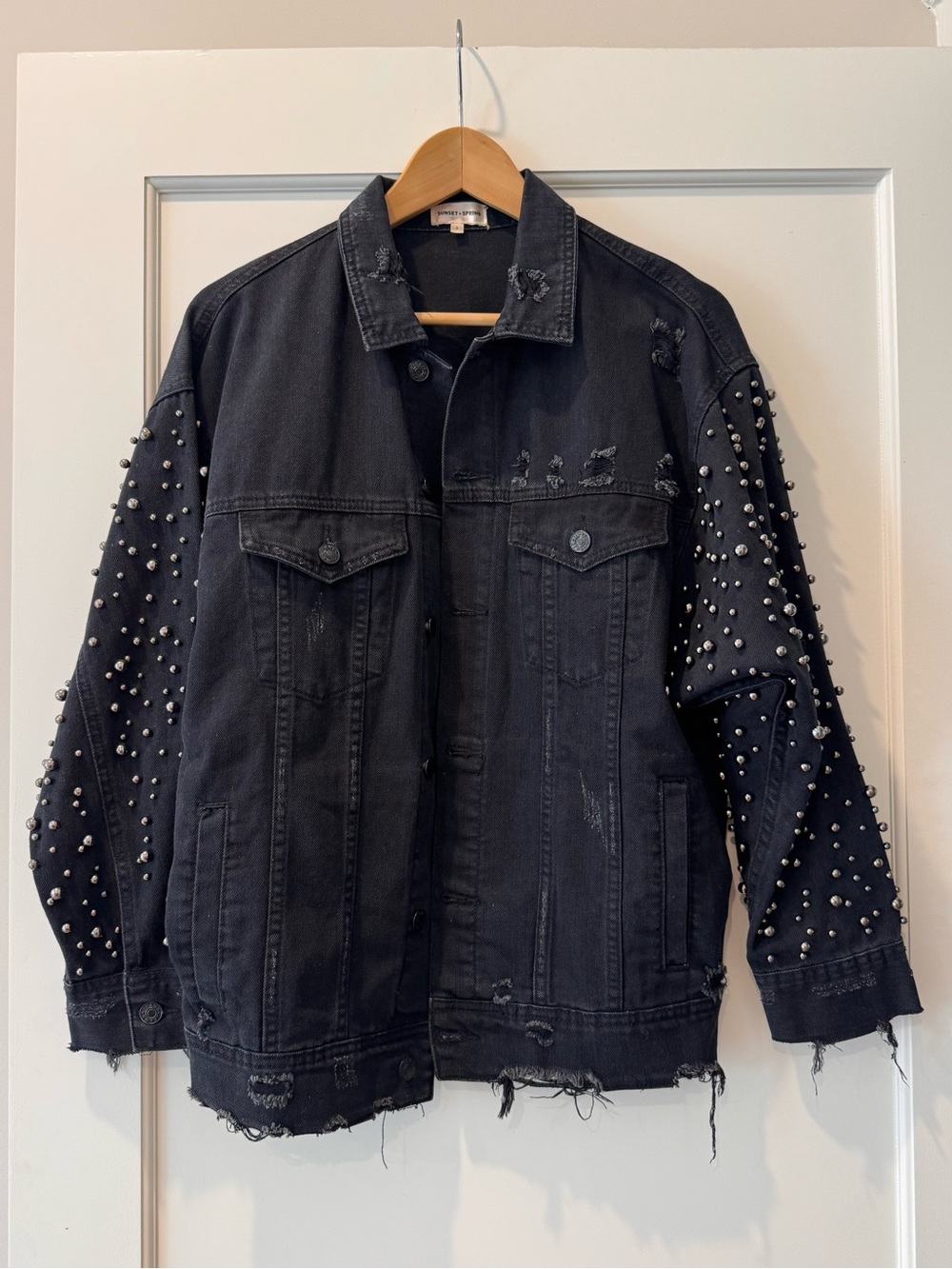 Nordstrom Black denim jacket